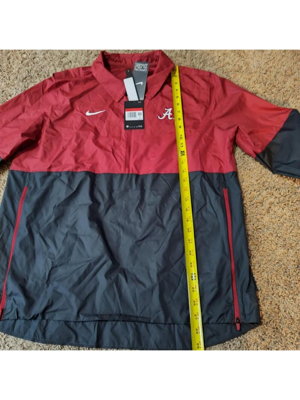 Nike Alabama CQ5093-698 Windbreakers Jacket Men's Red Size Large - Picture 6 of 12